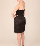 Pamela Strapless Mini Wrap Dress