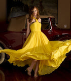 Orla Chiffon Halter-Neck Couture Gown
