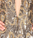 Silver Fox Couture Gown