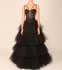 Red Carpet "Gone with the Wind" Couture Gown