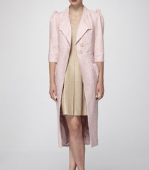 Retro French Jacquard Coat