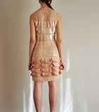 Georgette Sequined Dress