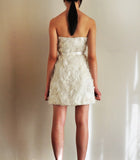 Selena Rosette Texture Mini Dress